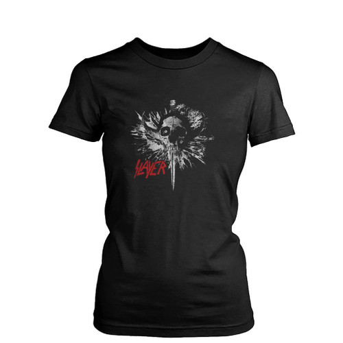 Slayer Death Dagger Womens T-Shirt Tee