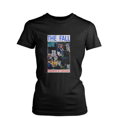 The Fall Perverted By Language Art Love Logo Womens T-Shirt Tee
