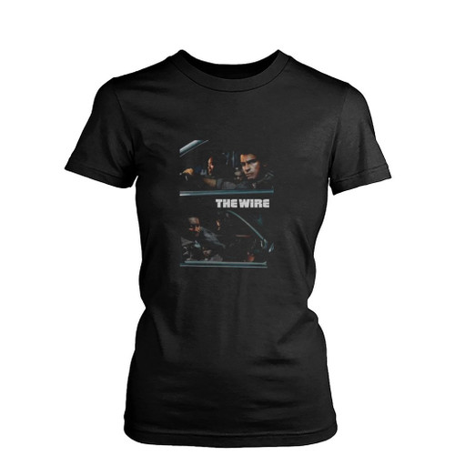 The Wire Tv Series Womens T-Shirt Tee