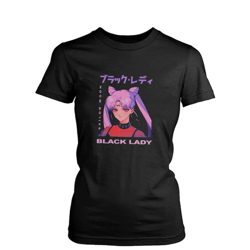 Wicked Lady Sailor Mars Sailor Moon Womens T-Shirt Tee