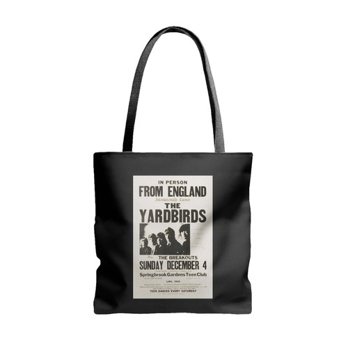 1966 The Yardbirds Lima Ohio Concert Tote Bags