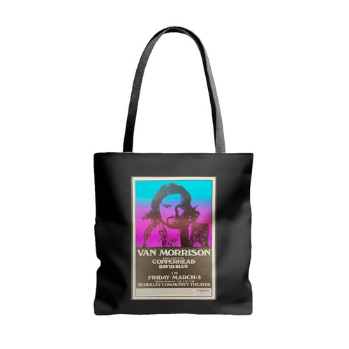 1972 Van Morrison Concert Tote Bags