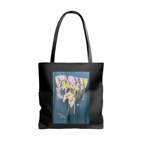 2004 Rod Stewart Tour Tee Tote Bags