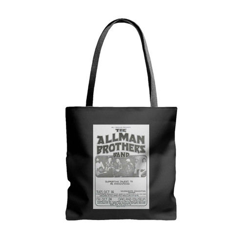 Allman Brothers Band Rock Concert Tote Bags