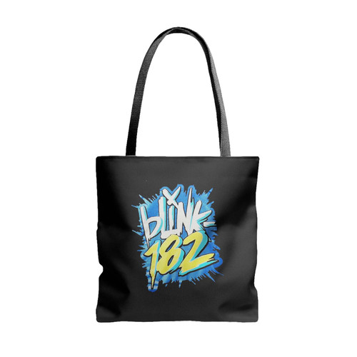 Blink 182 Medium Graphic Tote Bags
