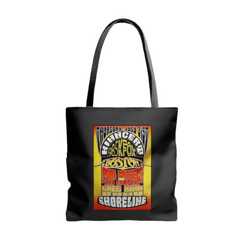 Boston Vintage Concert Tote Bags Boston Vintage Concert Tote Bags