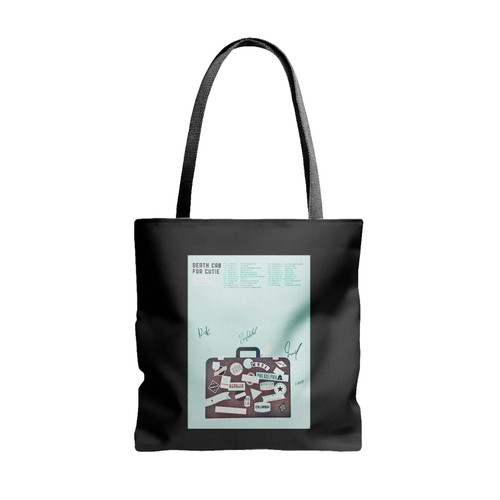 Death Cab For Cutie Summer 2011 Tour Tote Bags