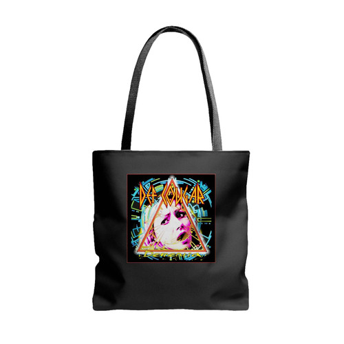 Def Cougar Dementia Tote Bags