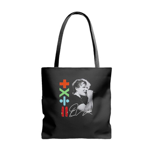Ed Sheeran Concert The Mathematics Tour 202 Country Music Tote Bags