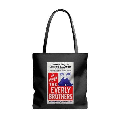 Everly Brothers Lakeside Ballroom Concert Tote Bags