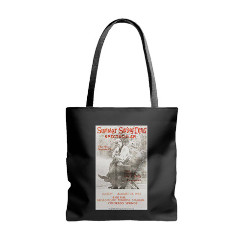 Everly Brothers Summer Swing Ding Spectacular Concert Tote Bags Everly Brothers Summer Swing Ding Spectacular Concert Tote Bags