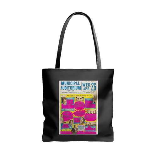 Fats Domino And Bo Diddley Municipal Tote Bags