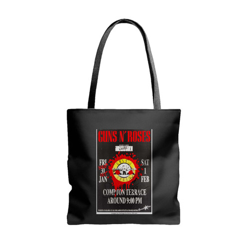 Guns N' Roses Signed Tour Tote Bags Guns N' Roses Signed Tour Tote Bags