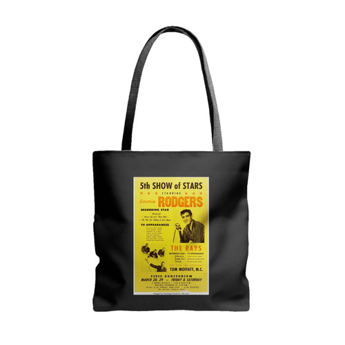 Jimmie Rodgers Civic Auditorium Concert Tote Bags