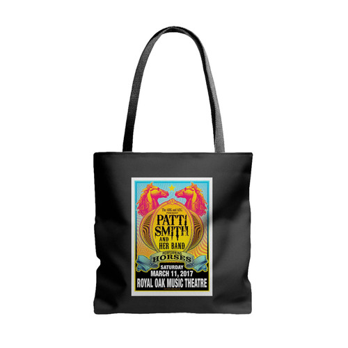 Patti Smith And Her Band Tote Bags