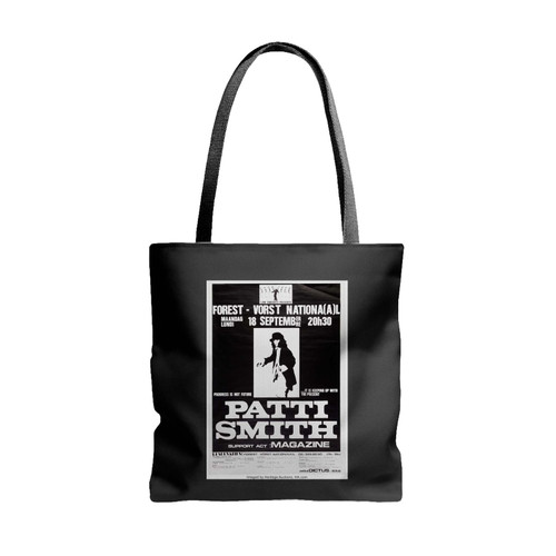 Patti Smith Concert (2) Tote Bags