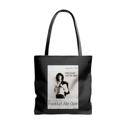 Patti Smith Group Horses Frankfurt 2015 Tote Bags