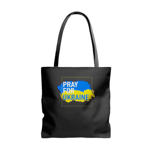 Pray For Ukraine Support Ukraine Tote Bags