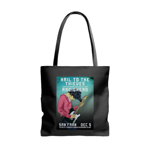 Radiohead Hail To The Thieves Vintage Concert Tote Bags