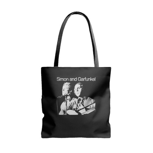 Simon And Garfunkel Vintage 60s Band Merchandise Retro Tote Bags