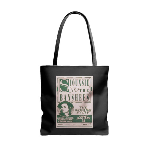 Siouxsie & The Banshees Vintage Concert Tote Bags