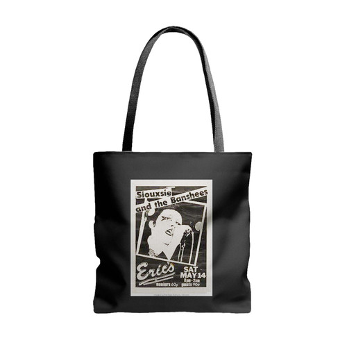 Siouxsie And The Banshees Concert Tote Bags