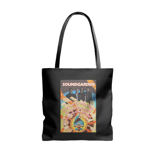 Soundgarden Concert Detroit Tote Bags