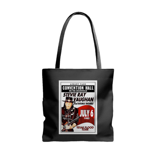 Stevie Ray Vaughan 1983 Concert Tote Bags