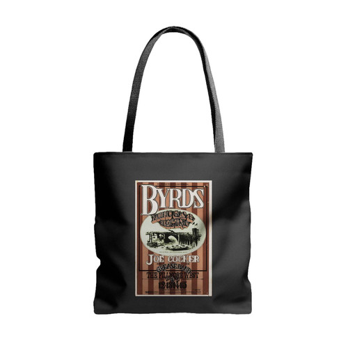 The Byrds Vintage Concert 3 Tote Bags