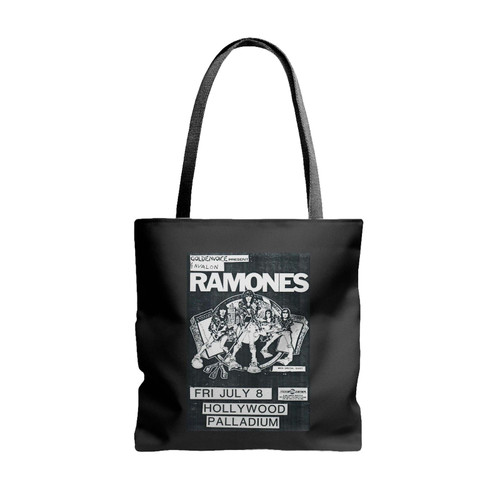 The Ramones Vintage Band Alternative Rock Concert Music S Tote Bags