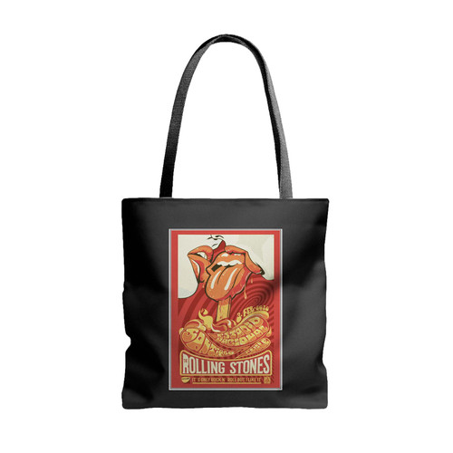 The Rolling Stones 2016 Santiago Chili Tour Tote Bags