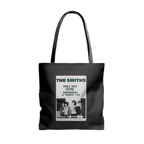 The Smiths On Tour With James Poole Tote Bags