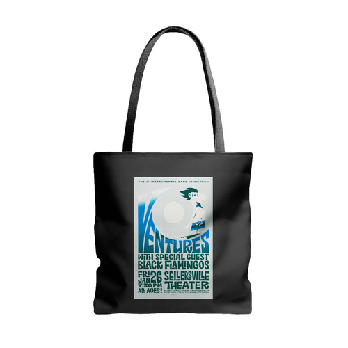 The Ventures & Black Flamingos Sellersville 2018 Tote Bags