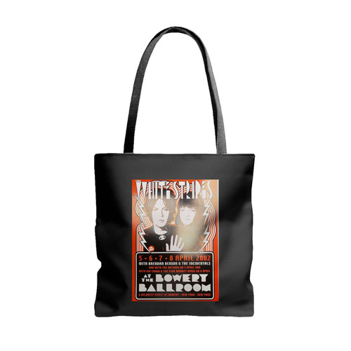 The White Stripes 2002 Dennis Loren Tote Bags