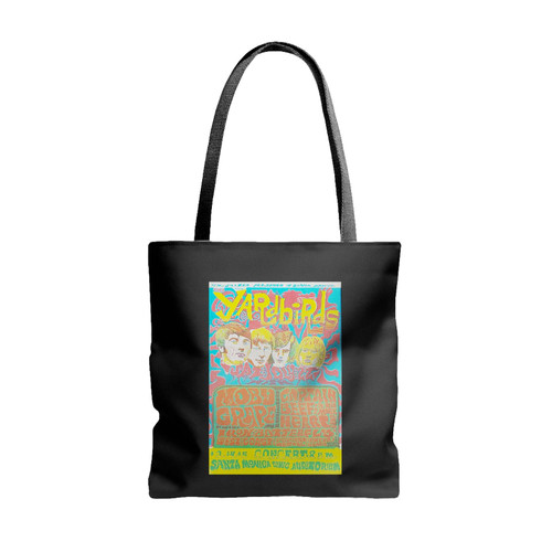 The Yardbirds In Sb Ca 1966 Original Tote Bags