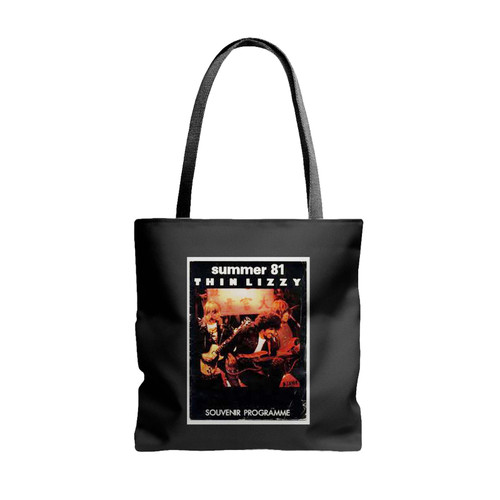Thin Lizzy Summer 81 Tour 1981 24 Page Concert Tote Bags