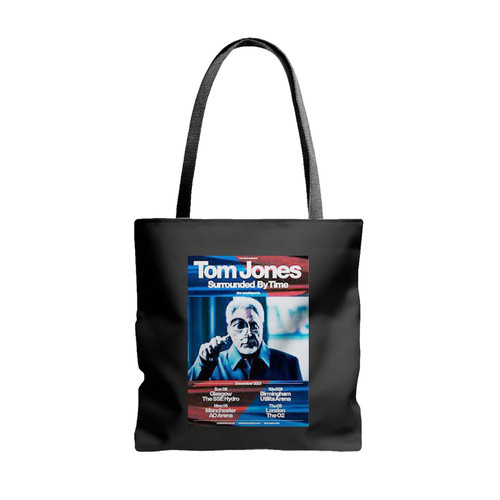 Tom Jones Announces Surrounded By Time U K Tour 2021 Tote Bags