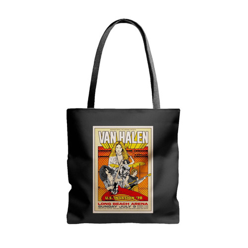 Van Halen Concert 3 Tote Bags