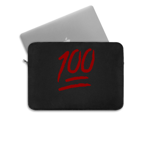 100 Emoji Laptop Sleeve
