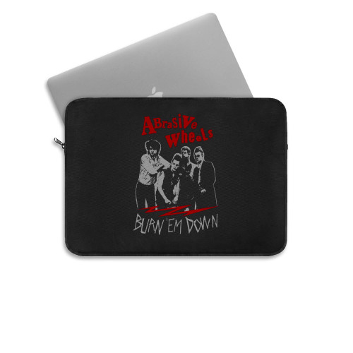 Abrasive Wheels Punk Rock Laptop Sleeve