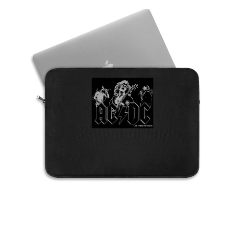 Acdc Rock Band Let You Rock Laptop Sleeve