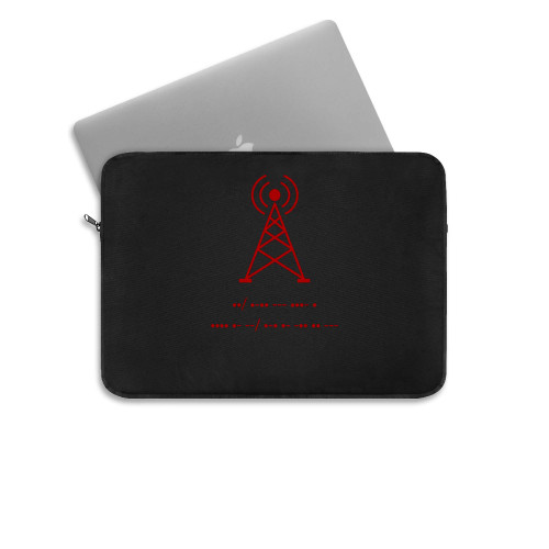 Amateur Ham Radio M0Rse Code Laptop Sleeve Amateur Ham Radio M0Rse Code Laptop Sleeve