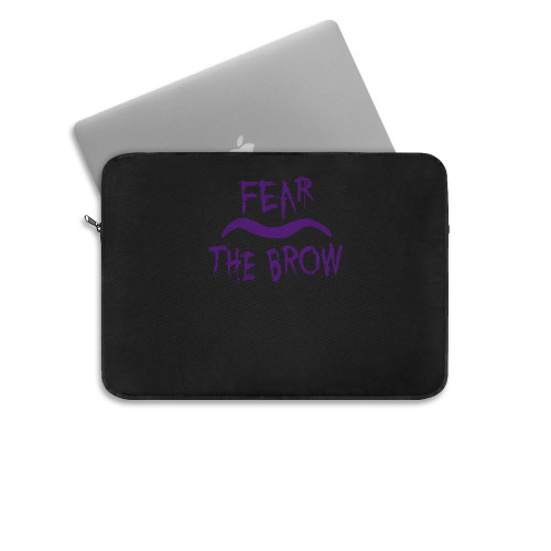 Anthony Davis Fear The Brow Los Angeles Lakers Nba Basketball Laptop Sleeve