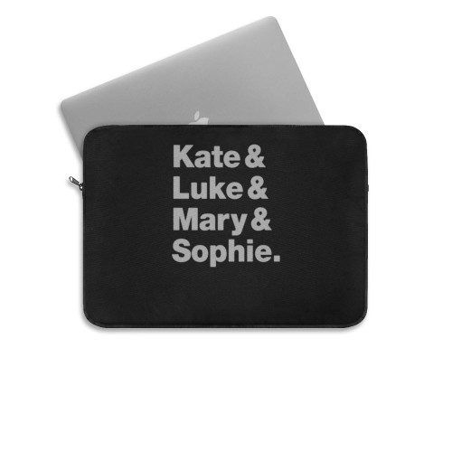 Batwoman Character Names Kate Kane Luke Fox Mary Hamilton And Sophie Moore Laptop Sleeve