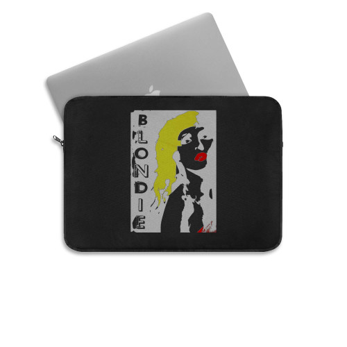Blondie Debbie Harry Red Lips Vintage Laptop Sleeve