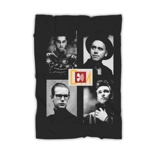 Depeche Mode Band Poster Blanket