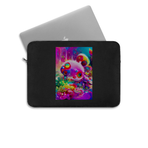 Color Globs Mystical Rainbow Reef Laptop Sleeve