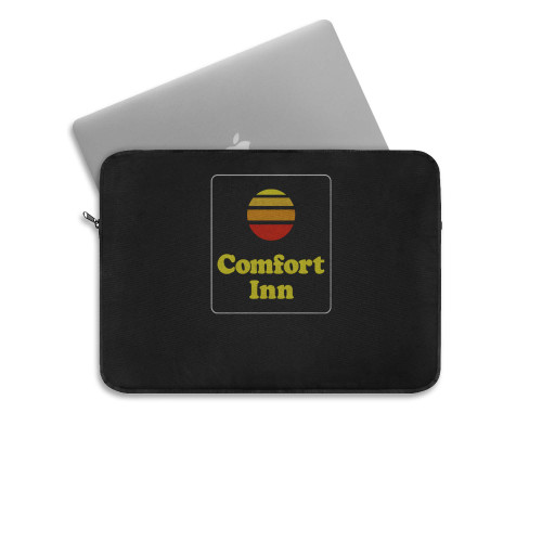 Comfort Inn Retro Distressed Logo Laptop Sleeve