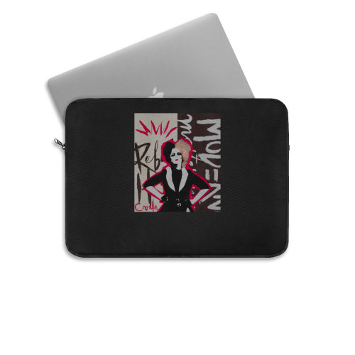 Cruella Rebel Heart Modern Masterpiece Disney Funny Retro Laptop Sleeve