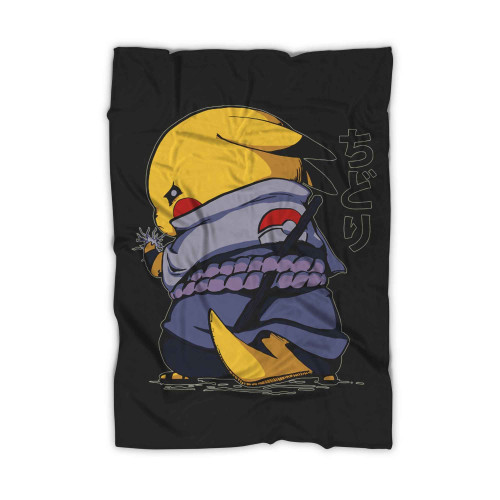 Sasuke Pikachu Blanket